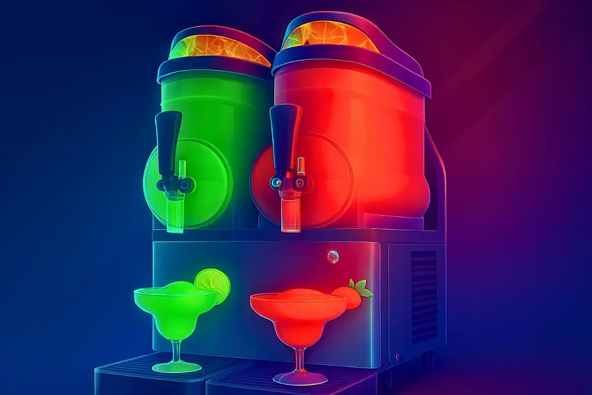 Double barrel margarita machine rental